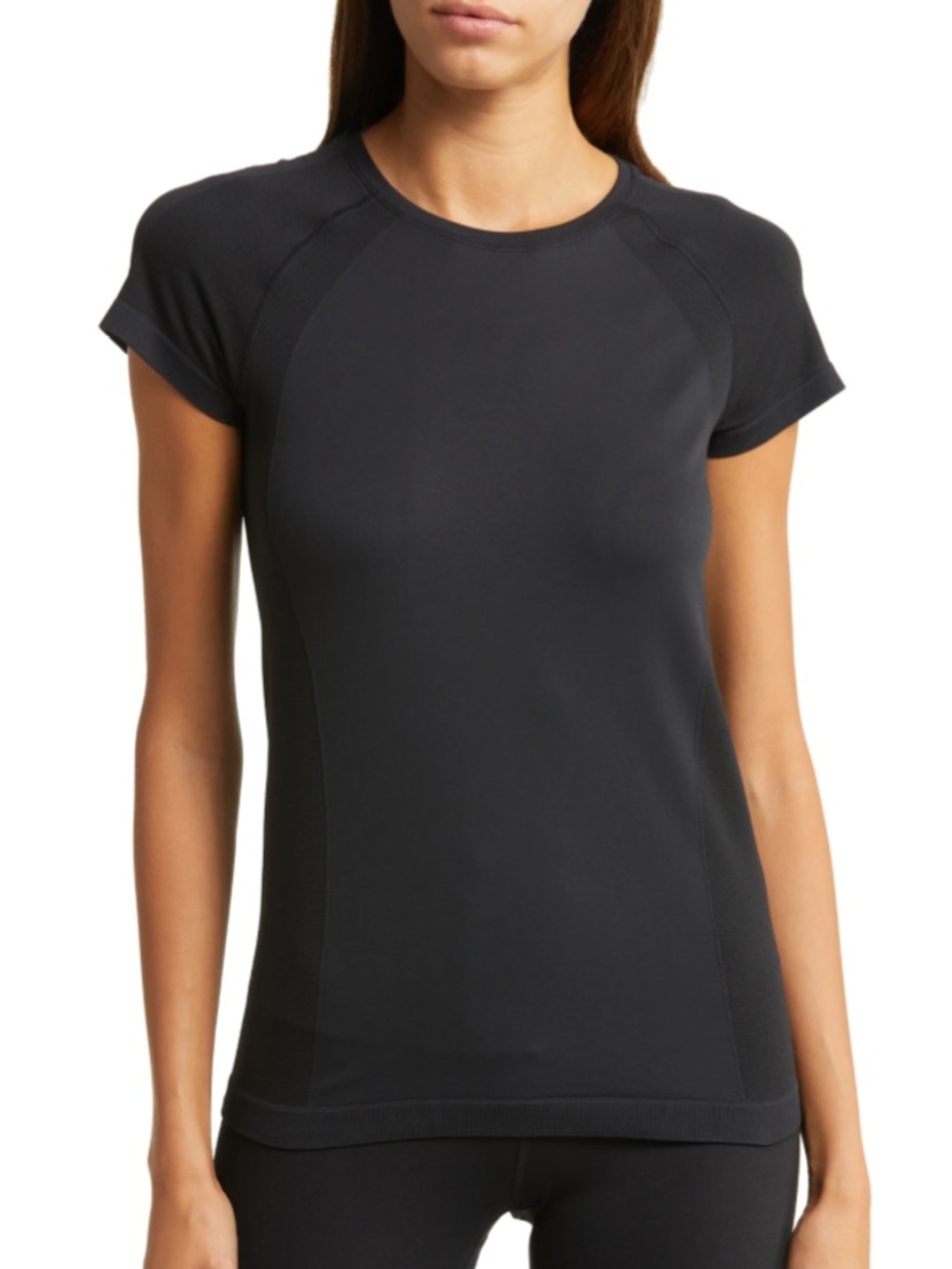 Sweaty Betty Seamless Workout T-Shirt Black small
